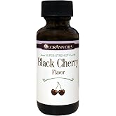 LorAnn Oils Super Strength Black Cherry Flavoring For Candy Making | 4X Stronger Than Extracts - Used For Candy, Icing, Baking - Concentrated Flavoring Oils - 1 Fl Oz (Pack of 1)