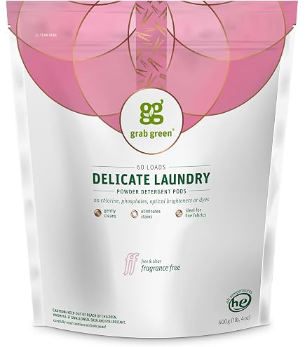 Amazon.com: Grab Green 3-in-1 Detergent Laundry Pods, 60 Loads