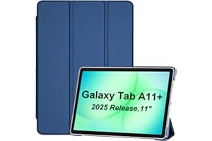 ProCase Smart Case for 11 Inch Galaxy Tab A11+ 2025/ A9+, Slim Stand Hard Back Shell Protective Cover Folio Case for Galaxy T