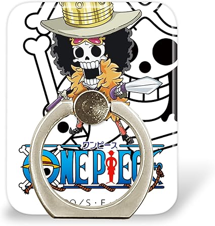 Amazon Onepiece ワンピース プリント スマホリング ブルック Op 079 Wn Lc ホワイトナッツ ホールドリング