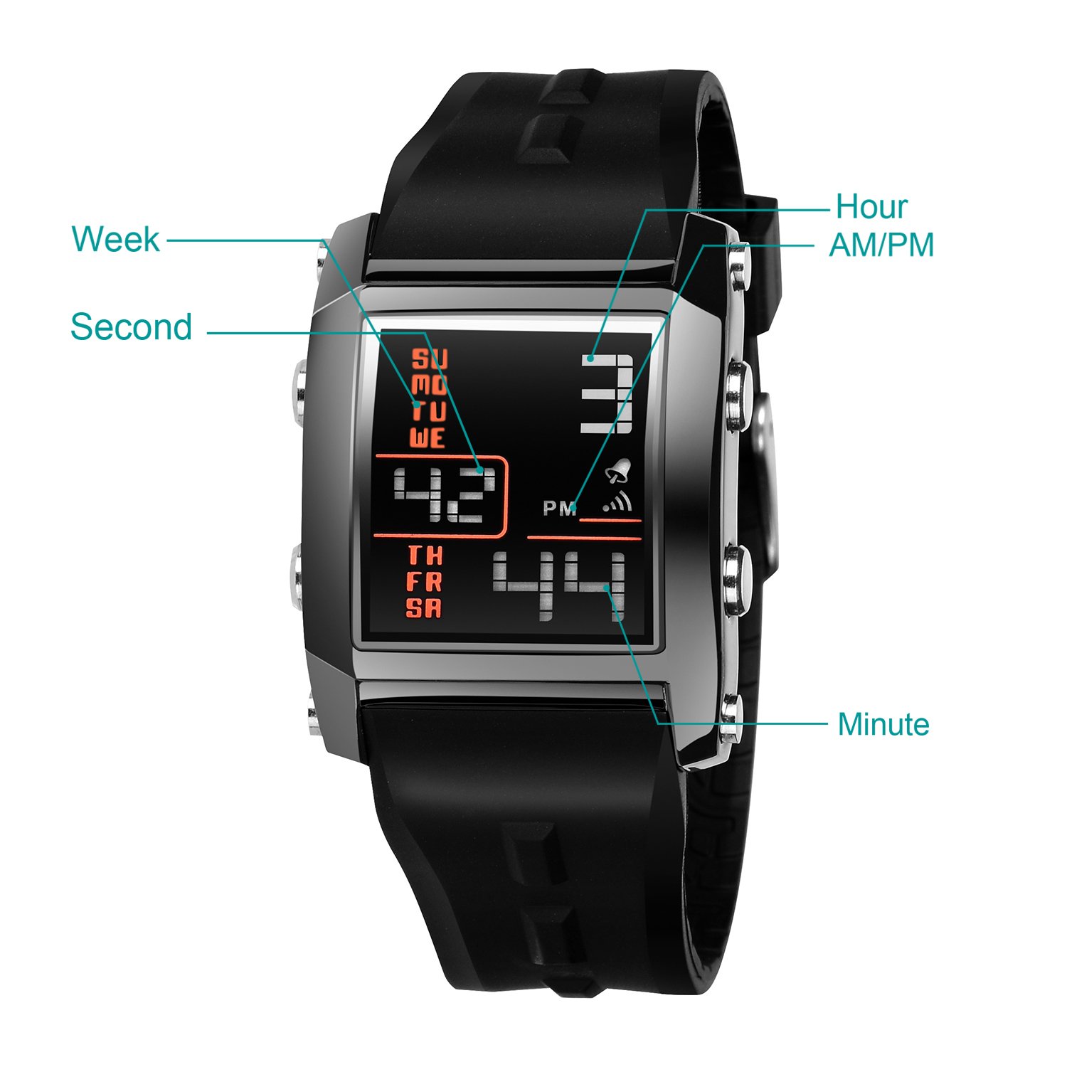 azland sports wrist watch