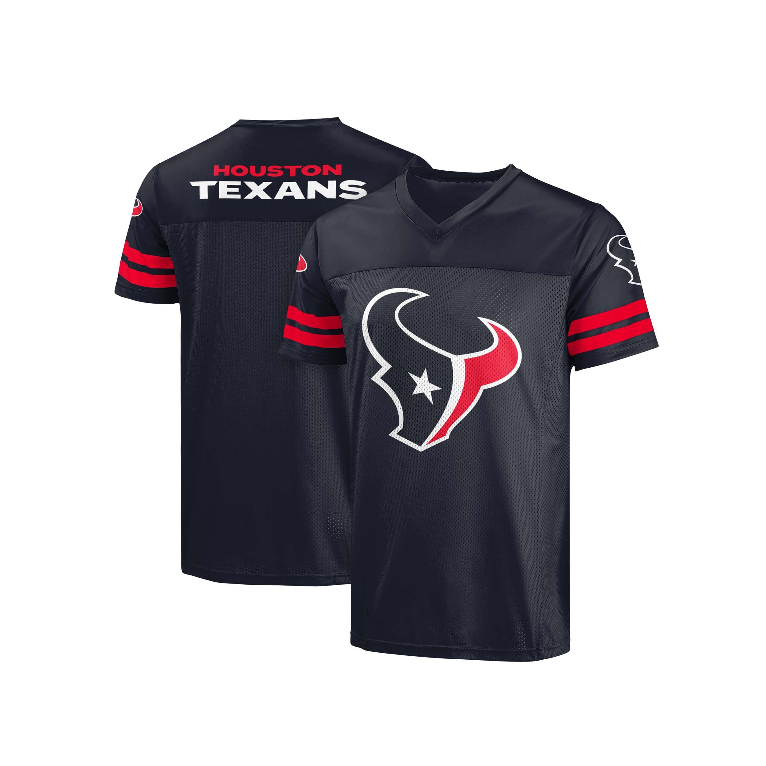 Photo 1 of FOCO NFL Men's Officially Licensed Primary Logo Game Day Team Jersey (Small, Houston Texans - Navy) size S