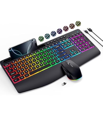 Amazon.com: ZIYOU LANG RK-T60 Wired Mechanical Gaming Keyboard