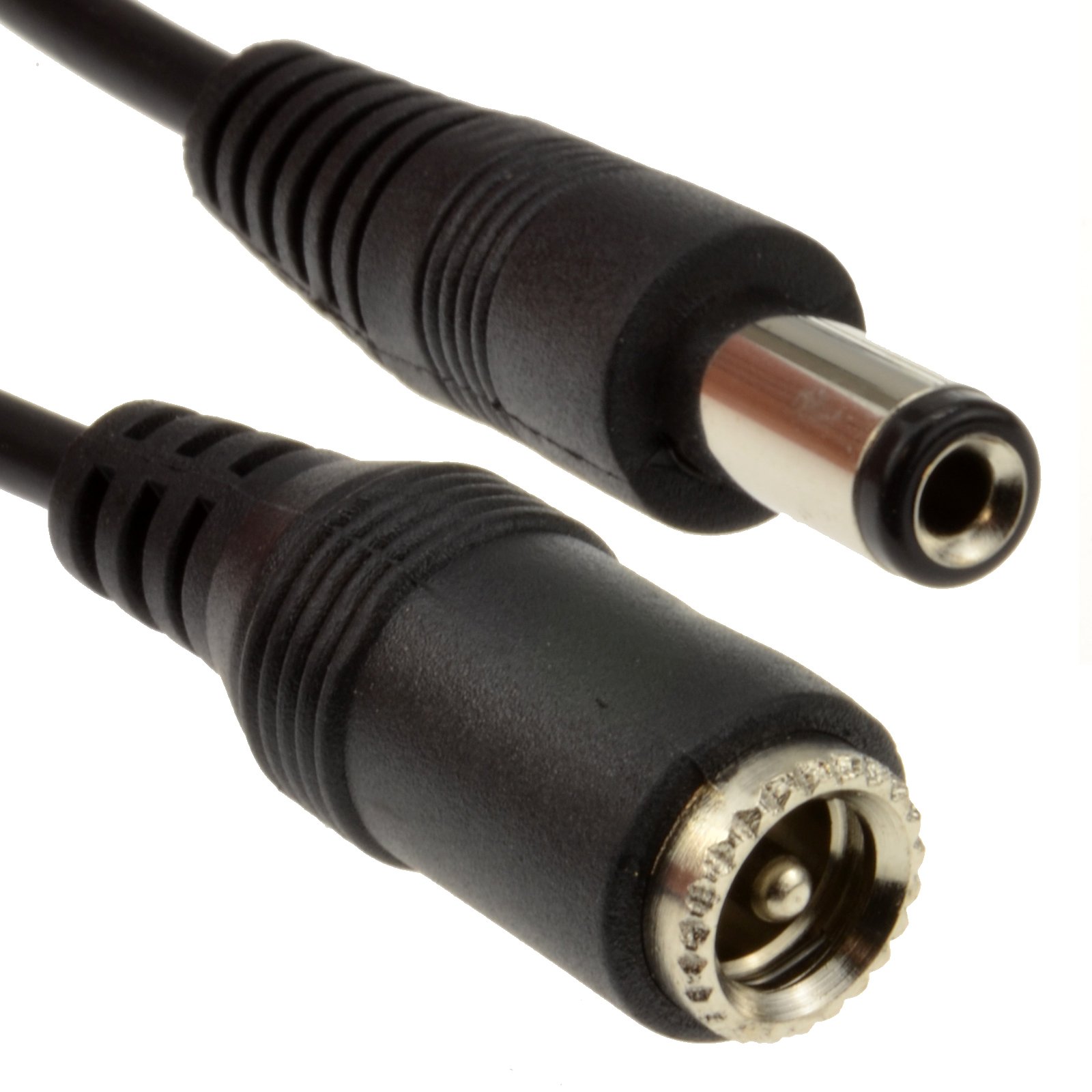kenable DC Power Extension Cable 5.5mm x 2.1mm Male to Female Plug CCTV Lead Black 10m