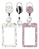 COOKOOKY 2 Pack Badge Holder and Heavy Duty