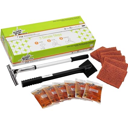 Scotch-Brite Quick Clean Griddle Cleaning System Starter Kit 710 (5004801126414)