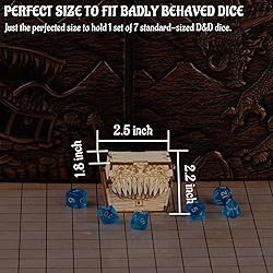 DND Mimic Chest Dice Jail Prison with a Random