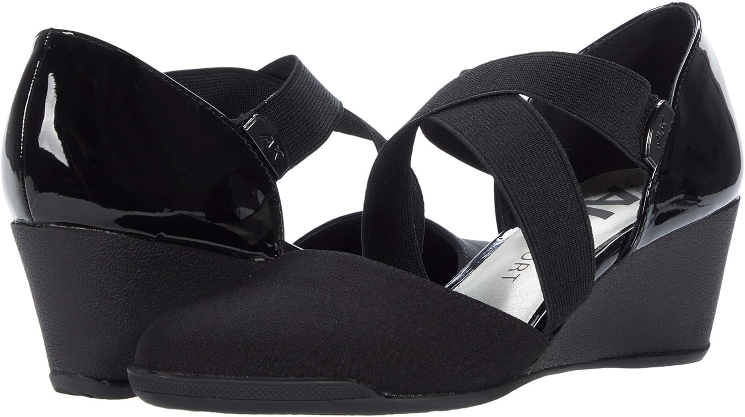 anne klein sport teaberry wedge pump