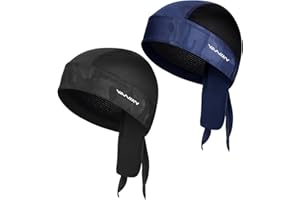YANIKY Do Rags Bandana Cap Men Women Sun Protection Quick Drying Cycling Cap Summer Hat