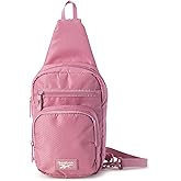 Reebok Unisex Crossbody Sling Bags – Compact Convertible Strap Cross Body Bag Travel Sling Bag - Gym & Travel Essential, Size One Size, Cosmos Rose