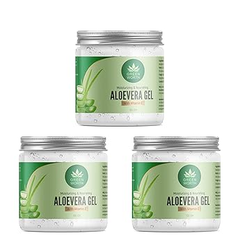 Greenworth Pure Aloe Vera Gel 300 gms (Pack of 3 X 100 gms)
