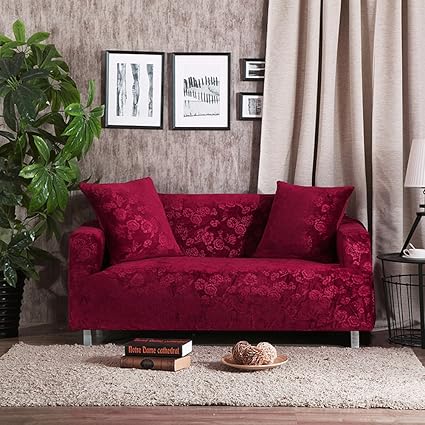 Amazon Com Vidsdere Stretch Full Cover Sofa Cover 1 Piece Suede