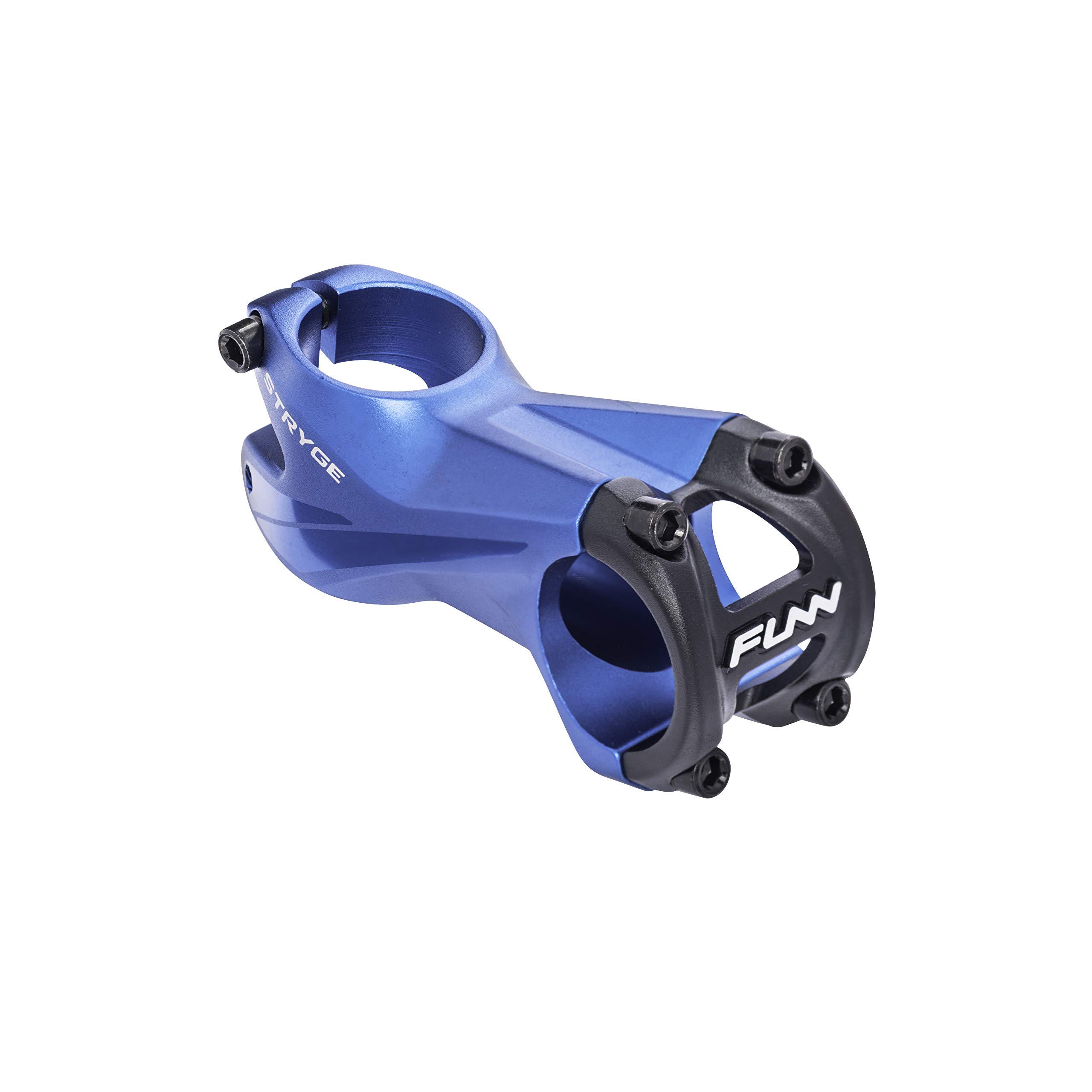 Funn Stryge Bike Riser Stem with 7 Degree - Length 70mm stem with 31.8mm Bar Clamp, Bike Stem for Mountain Bike, BMX Bike, Road Bike and Gravel Bike (Blue)