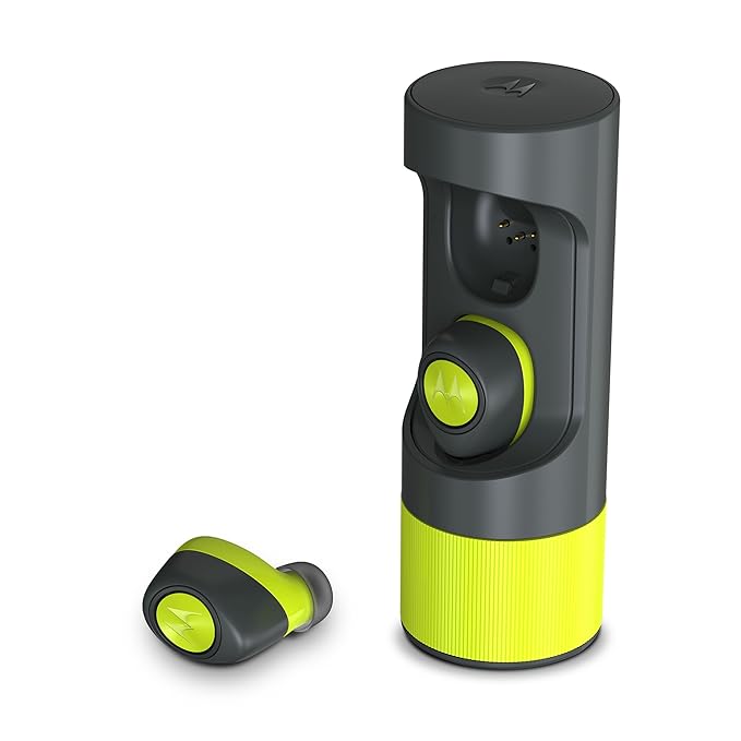 Motorola VerveOnes+ ME - Music Edition absolut kabellos, wasserdicht Stereo Smart in-Ear – Grün Lime