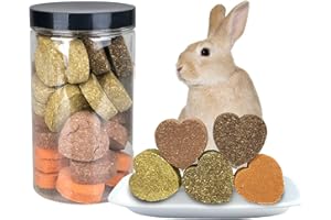 28PCS Bunny Chew Toys, Mixed Vegetables & Fruits Grass Cakes Chewing Toys and Treats Rabbit Toys, Pet Snacks Molar Teeth Grin