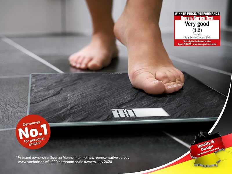 Báscula de Baño Style Sense Compact 300, 180 kg Digital