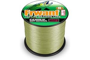 Frwanf Braided Fishing Line 8 Strands of Super Strong PE Fishing line Extreme Power Fishing Braided line is Used for Saltwater and Freshwater Fishing