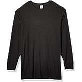 Men's USA Classic Design Fleece Lined Base Layer Performance Top Long Sleeve Shirts