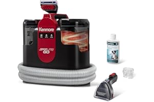 Kenmore KW1050.01 Upgrade Portable Heated Carpet & Upholstery Spot Cleaner, 16Kpa Power Suction with Versatile Tools for Pets, Area Rugs and Couches