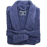 Ramesses Bathrobe Mens,Premium Thick Terry Cloth Bathrobe,Towel Bath robe Long–Staple Combed Men's Cotton Robe