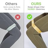 TechStone Resistance Bands Set 5 Levels for Home Gym Yoga Fitness view 6