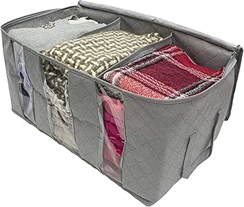 PHINC Bolsa de almacenamiento colcha ropa bolsa no tejida caja de