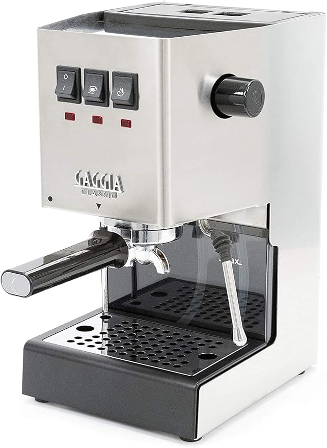 Gaggia Classic Pro Manual Espresso Pump Machine Stainless Steel