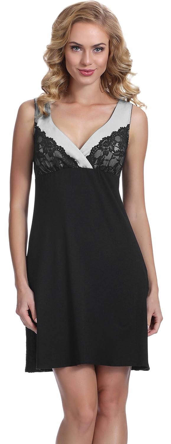 Merry Style Women's Nightdress MS10111 Amazon.co.uk Clothing