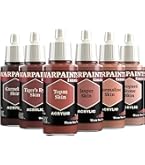 The Army Painter, Warpaints Fanatic Flexible Triad: Ruddy Browns, 6 X 18 Ml Acrylic Paints - Miniature Quality Hobby Paint For Dungeons And Dragons (DnD) & Warhammer Miniatures