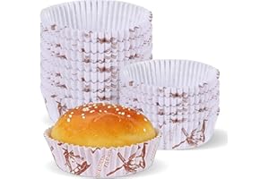CAXBGKN 600Pcs Cupcake Liners Jumbo Baking Liners Muffin Liner Large Cupcakes Liner Jumbo Muffin Cup Food Grade Baking Cup Gr