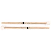 ProMark Drum Mallet - Multi-Purpose Felt Mallet - Soft Felt - For Use with Timpani, Concert Toms and Cymbals - Shira Kashi Oak Handle for Weight - Gradual Taper for Quick Motion - 1 Pair