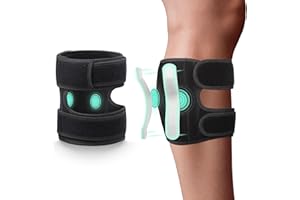 Oyakin Sciatica Pain Relief Devices Brace, Sciatic Nerve Knee Brace with Dual Adjustable Pressure Pads Targeted Compression, Sciatic Ease Calf Brace for Lower Back Pain Relief, Fits for Men and Women