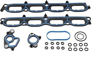 LIMICAR Intake Manifold Gasket Set for 2005-2012 Expedition 2004-2010 F-150 2006-2008 Lincoln Mark LT 2005-2012 Lincoln Navigator 5.4L SOHC Vin 5 V MS96696