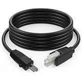 XZGm Adjustable Bed Power Supply Cord 2 pin Flat Round | for Adjustable beds, desks, and chairs with all the same sockets Replacement for serta,tempur pedic, Ergo And more brands