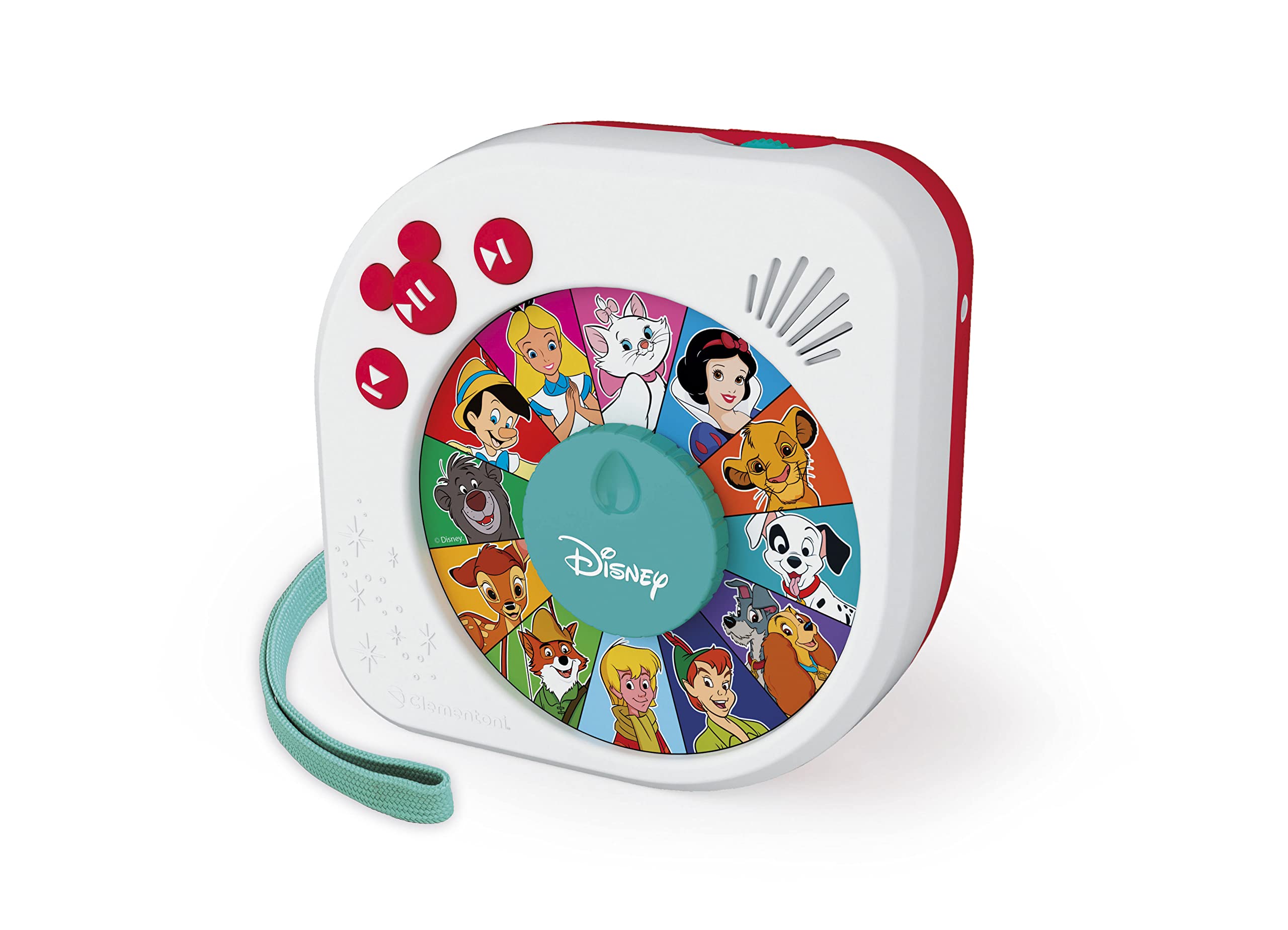 Clementoni - 17674 - Once Upon a Time - Disney Classics Storyteller - Tells Disney Electronic Educational Stories for Children 3 Years, Storytelling in Italian