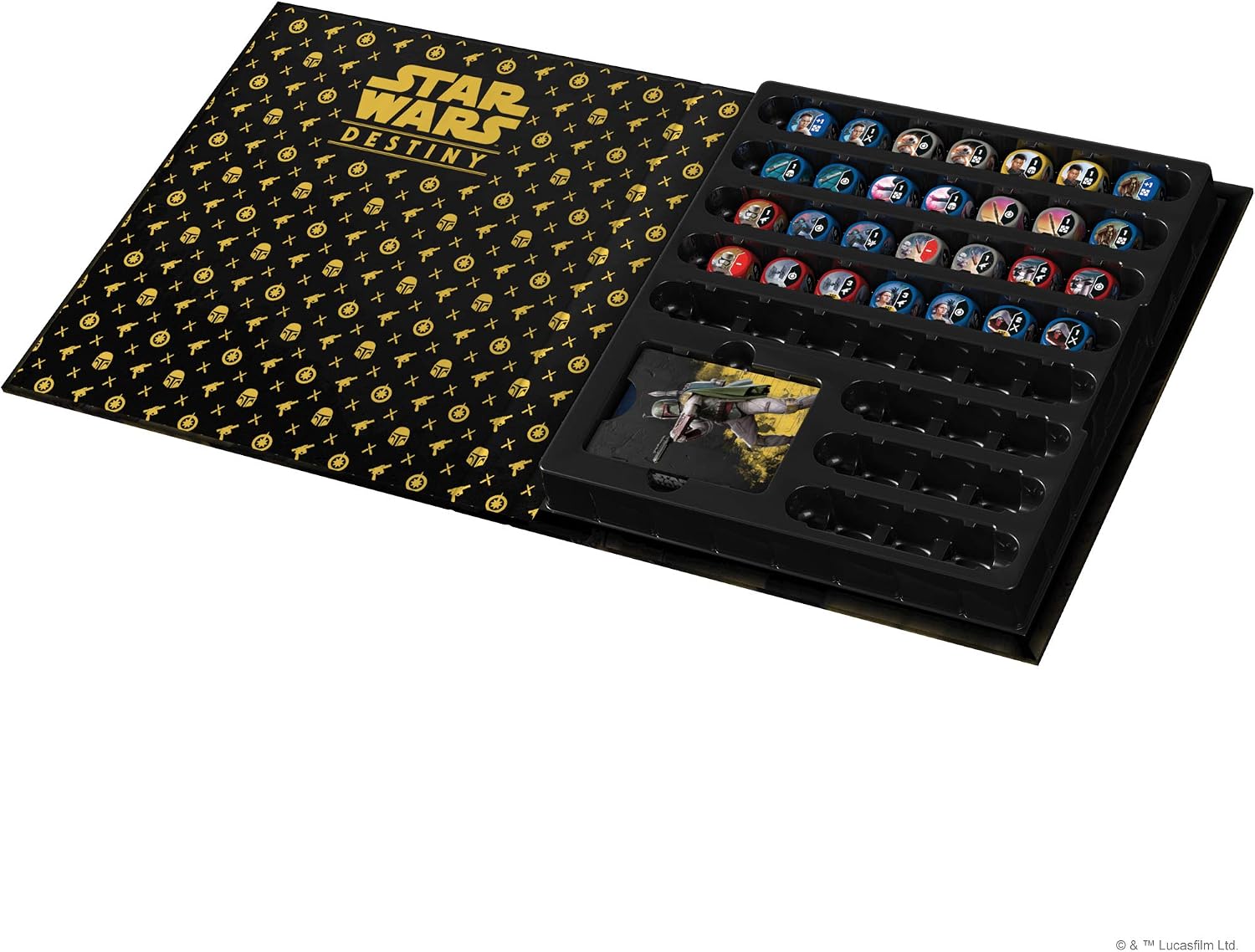 Star Wars Destiny: Boba Fett Dice Binder, Black - Image 4