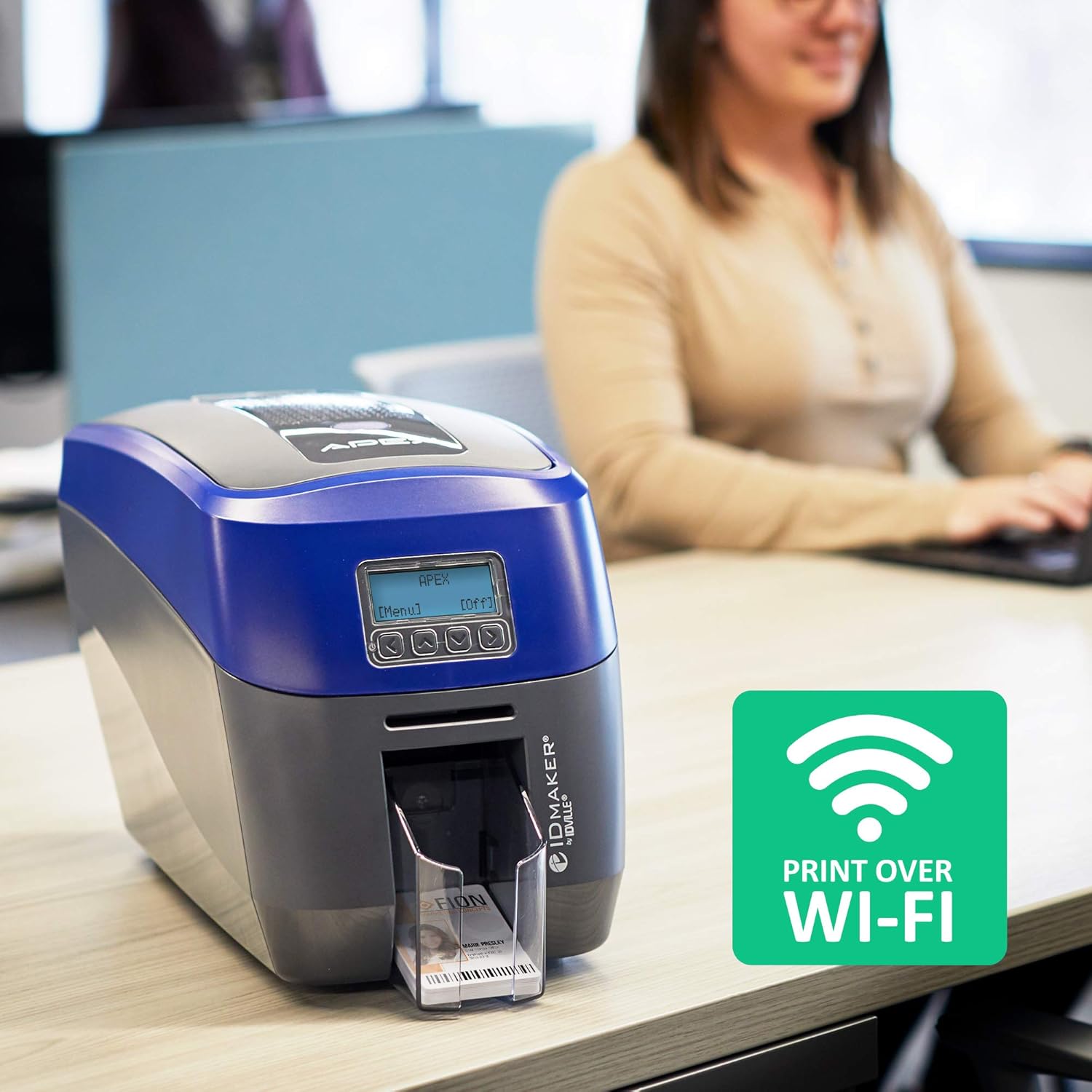 id badge machine maker