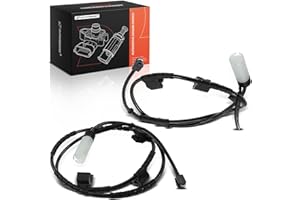 A-Premium Front Left & Rear Right Disc Brake Pad Wear Sensors Compatible with Select Mini Models - Cooper 2010 2011 2012 2013