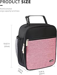 Lovoeo Lunch box Lunch bag for men women Insulated