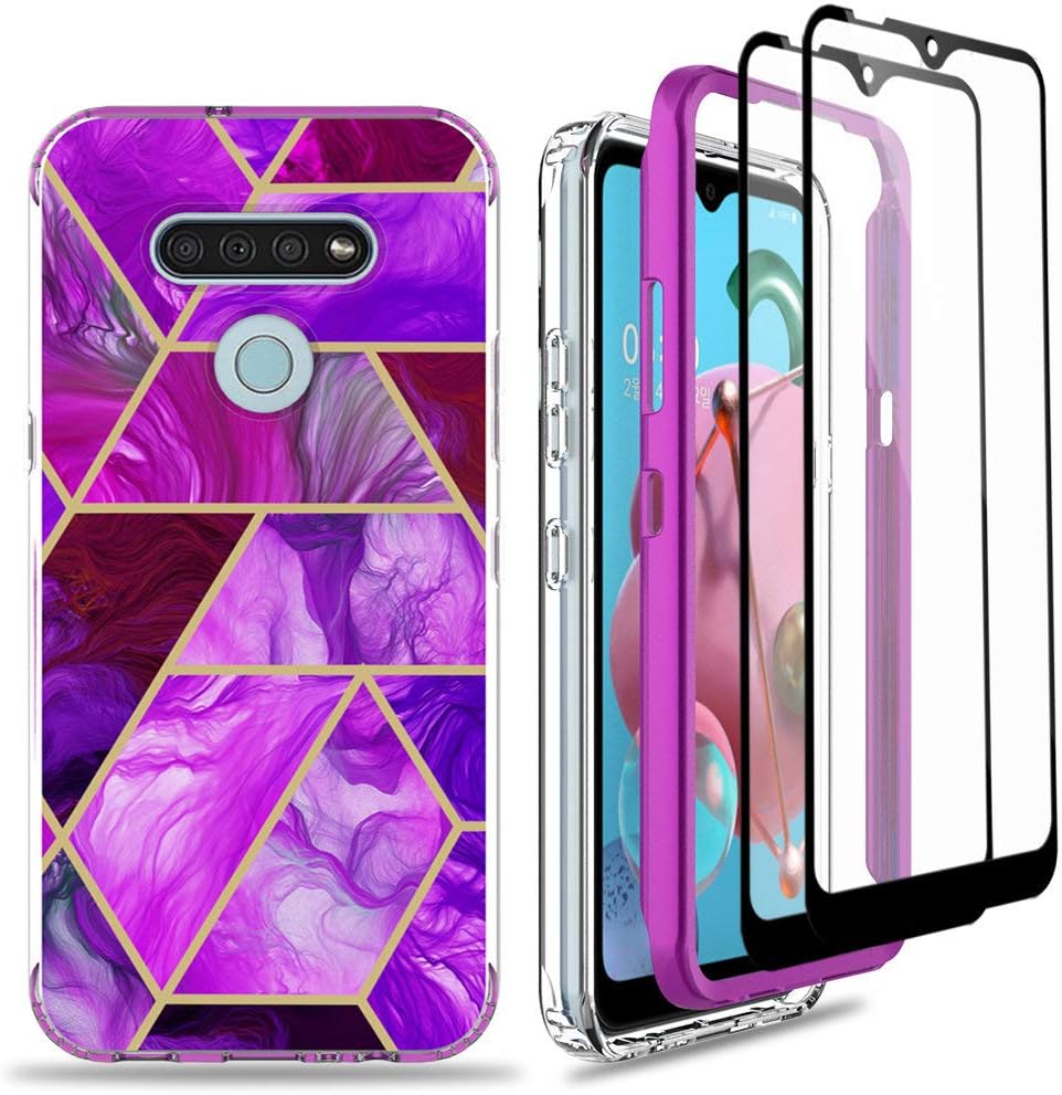6-Pack] for LG K51 Screen Protector, Anti-Glare & Anti-Fingerprint (Matte) Shield