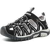 HOBIBEAR Boys Girls Sport Water Sandals Closed-Toe Outdoor(Toddler/Little Kid/Big Kid)
