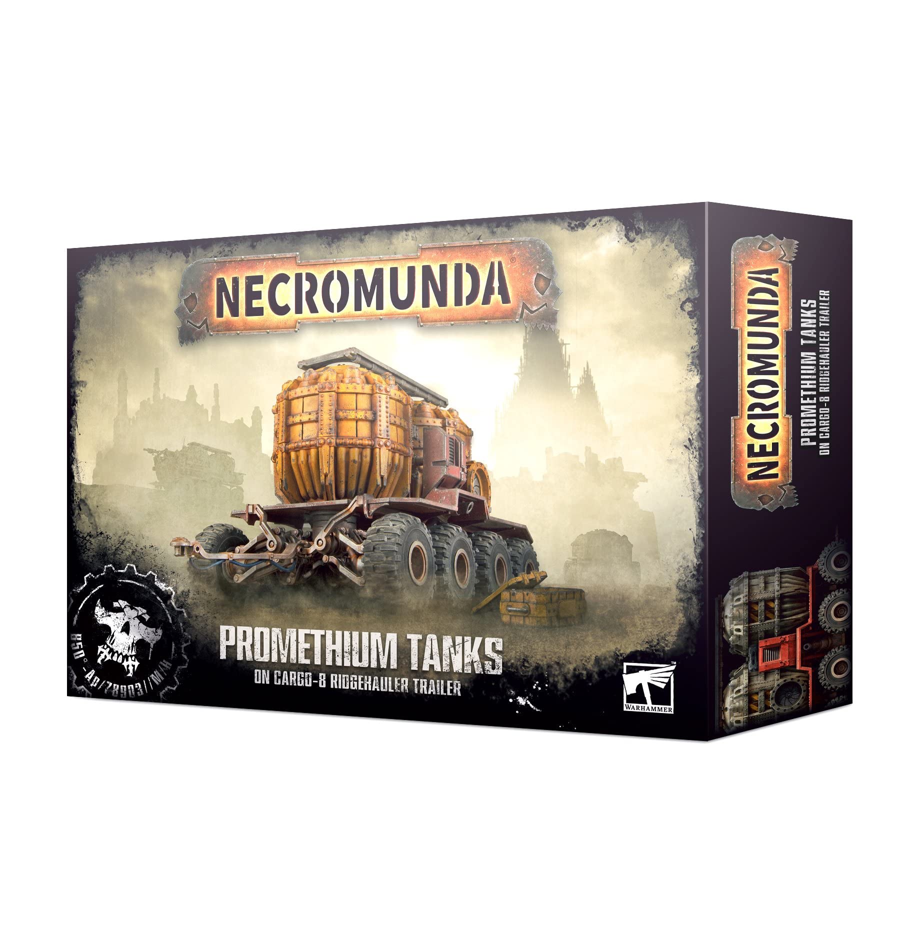 Games Workshop - Necromunda: Promethium Tanks On Cargo-8 Trailer