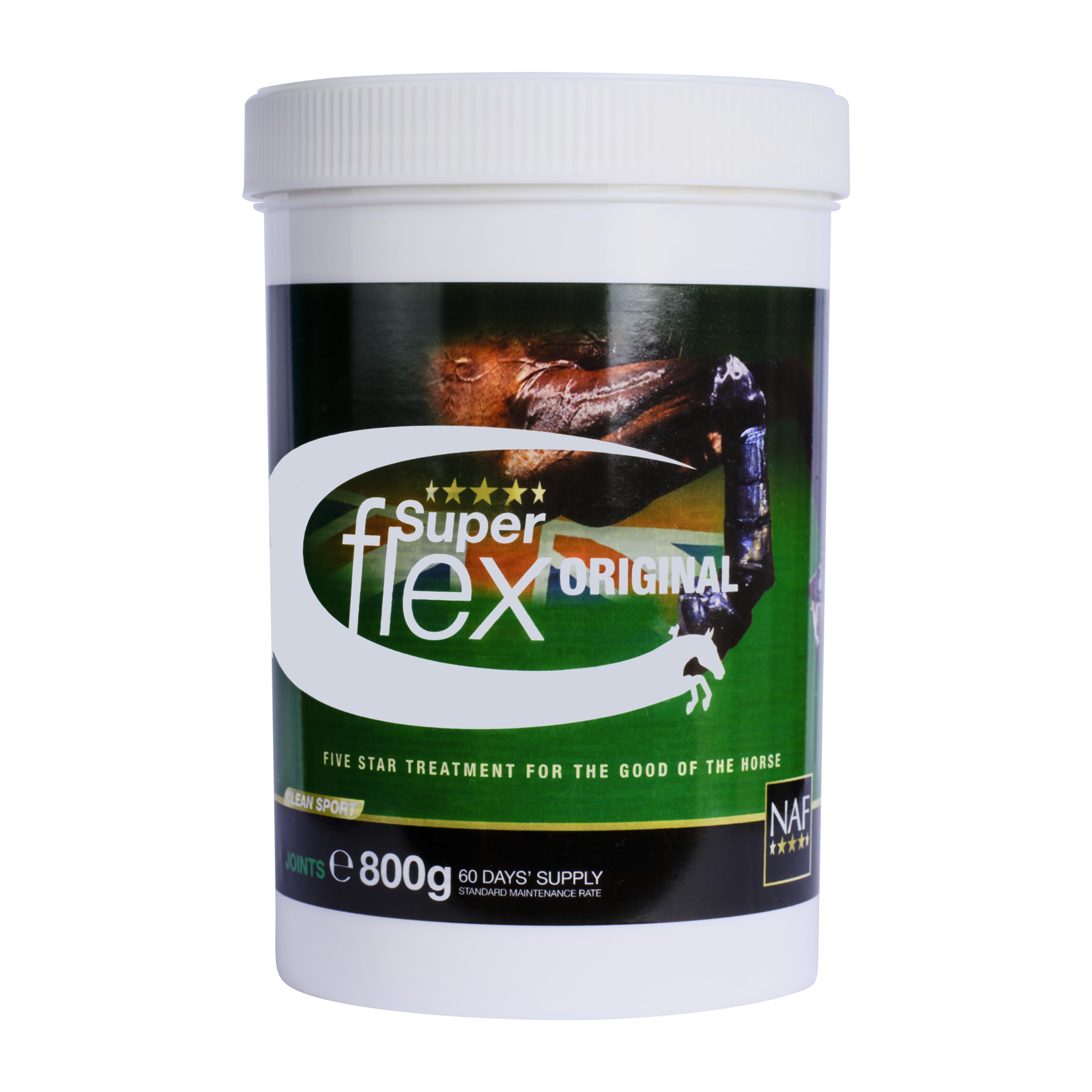 NAF Five Star Superflex 800g – Advanced Joint Support for Horses – With Glucosamine, MSM, Chondroitin & Hyaluronic Acid – Promotes Flexibility, Mobility & Cartilage Health