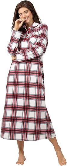 long fleece nightdresses