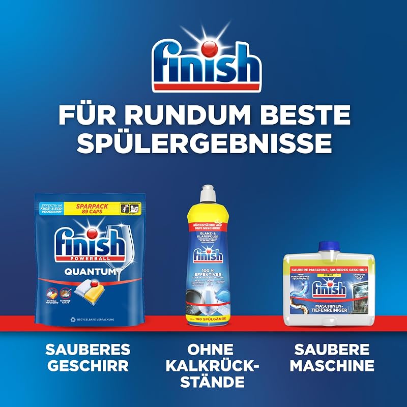 Quantum Infinity Shine Spülmaschinentabs Sparpack 83 Tabs