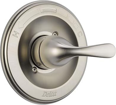 Delta Classic Stainless Steel Finish Shower Control With Valve