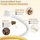 Nepfaivy Cat Toys Chew Ropes 6 PCS Catnip Dental Sticks Indoor Cats view 2