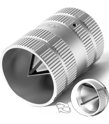 Alésoir/ébavureur Pour Tubes En Acier Inoxydable - Diamètre 6-36 Mm - Pour Chanfreinage Et ébavurage En Plomberie, Métallerie, Bricolage