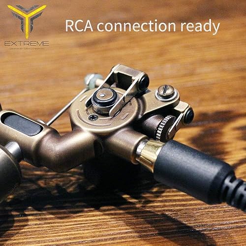 Dragonhawk Extreme X2 Rotary Tattoo Machine Brass Frame CNC
