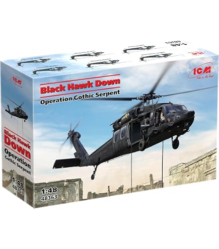 Amazon.com: ICM 48360 - MH-60L Black Hawk, US Special Forces